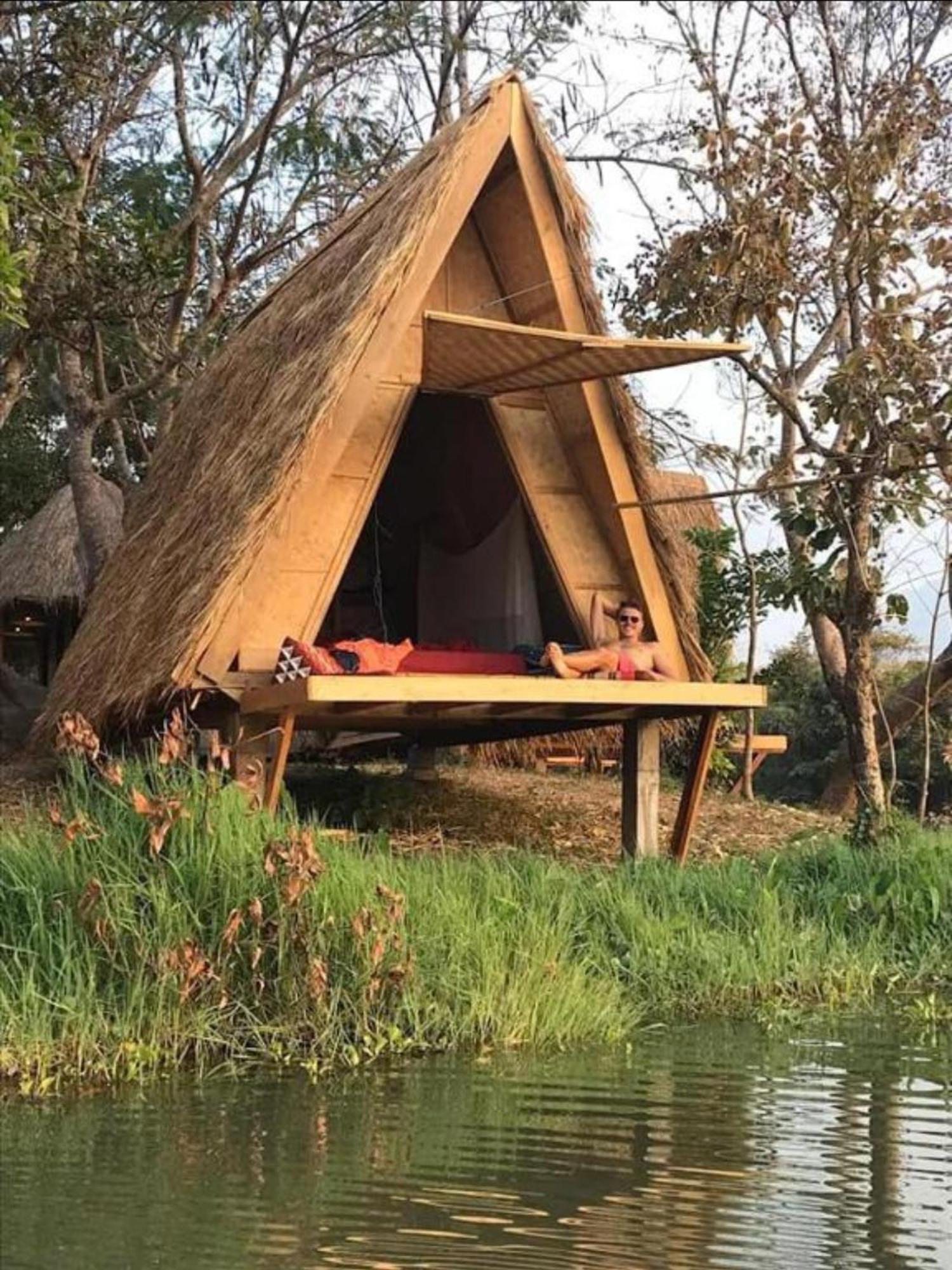 Fandee Island Tad Lo - ດອນຝັນດີ Villa Ban Kiangtat Buitenkant foto